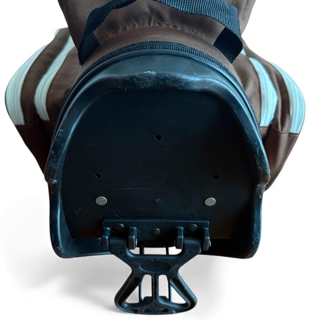 美品　ラフアンドスウェル　キャディバッグ　スタンド式　軽量　ブラウン　茶色