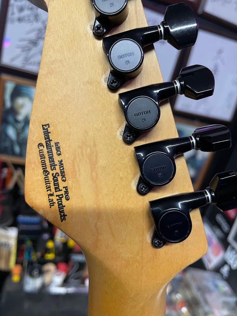 格安放出レストア❗️ESP製kramer FOCUS3000ボディで白黒フランケン