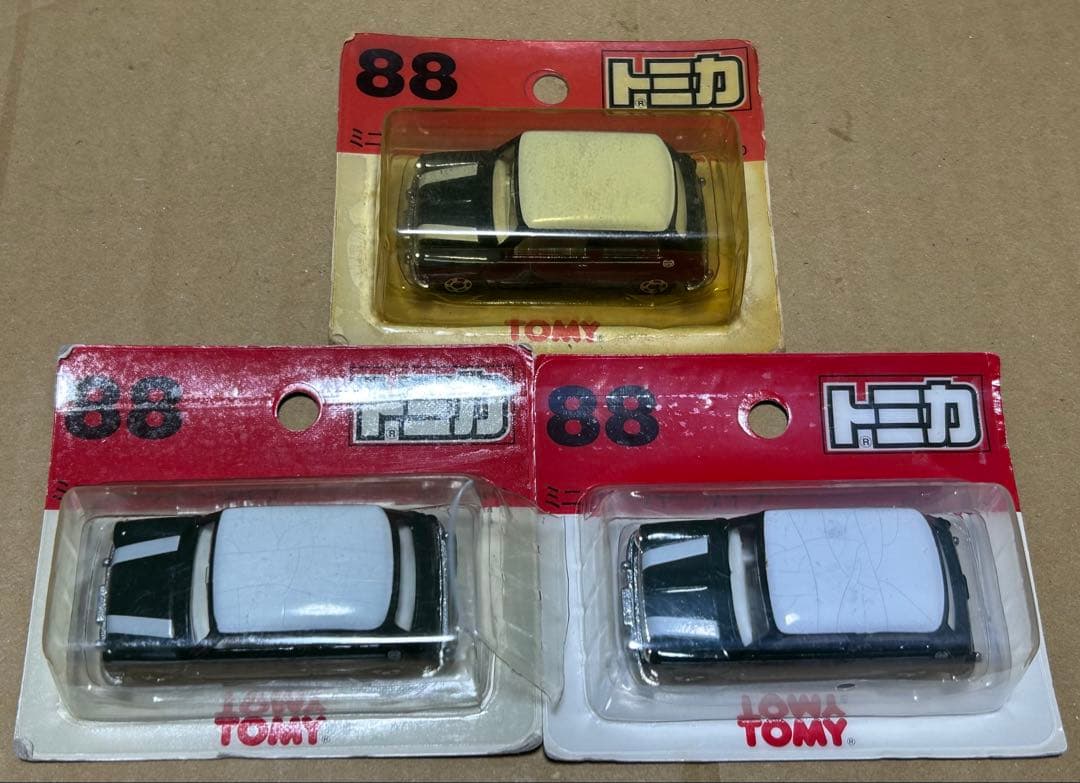 トミカ ブリスター ミニクーパー 3台セット