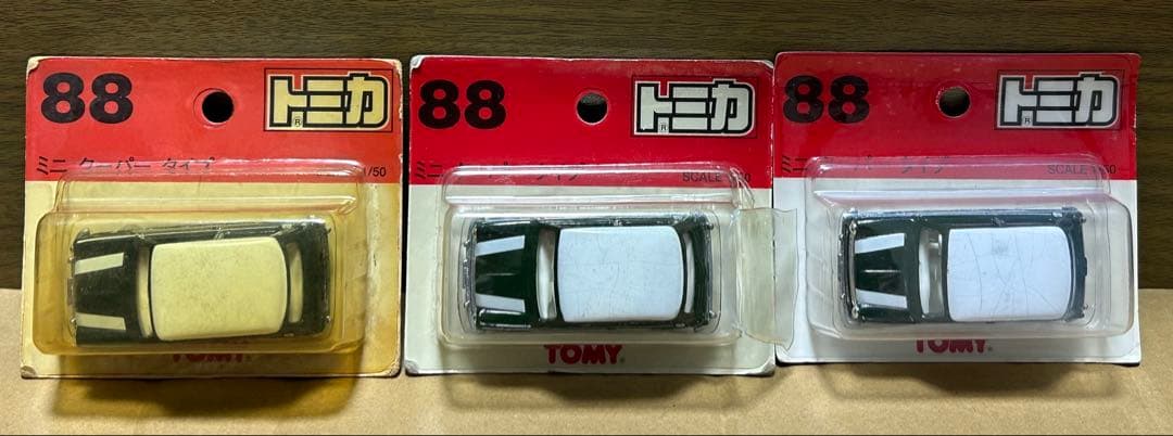 トミカ ブリスター ミニクーパー 3台セット