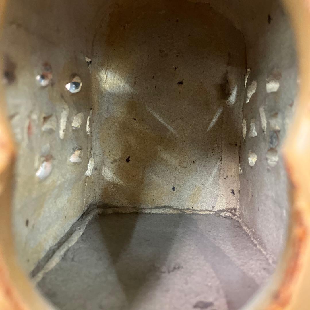 E-壁 中国美術 陶器製 陶枕 とうちん 透かし彫り 古銭文様 陶器製 雑貨