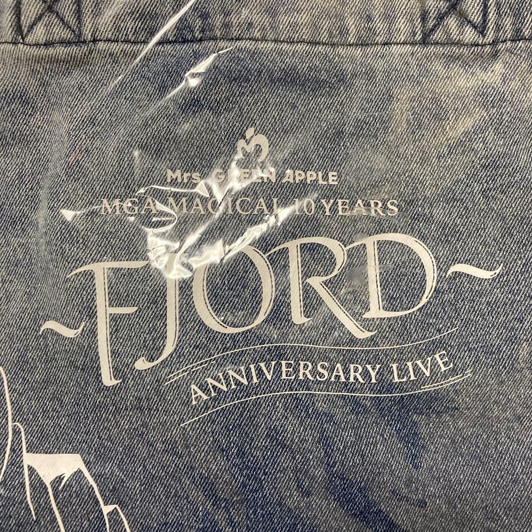 新品未使用品　ミセスグリーンアップル デニムトートバッグ　FJORD