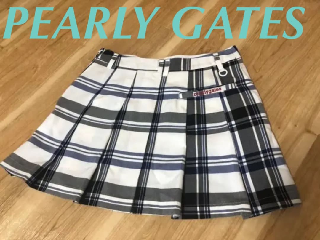 【上品】 パーリーゲイツ スカート ホワイト