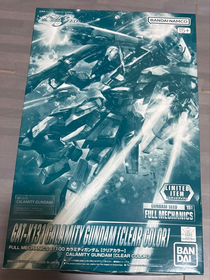 フルメカニクス　1/100 カラミティガンダム　クリアカラー