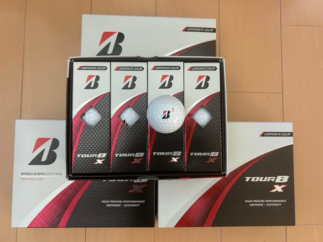 ブリヂストン ツアーB X 2024 ゴルフボール 4ダース