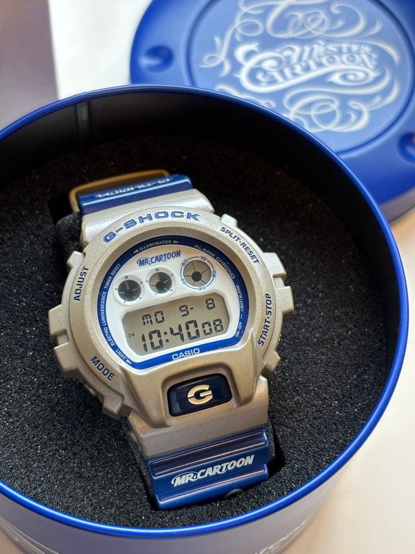G-SHOCK/コラボ/ミスターカートゥーン/限定/DW-6900/箱付/三つ目