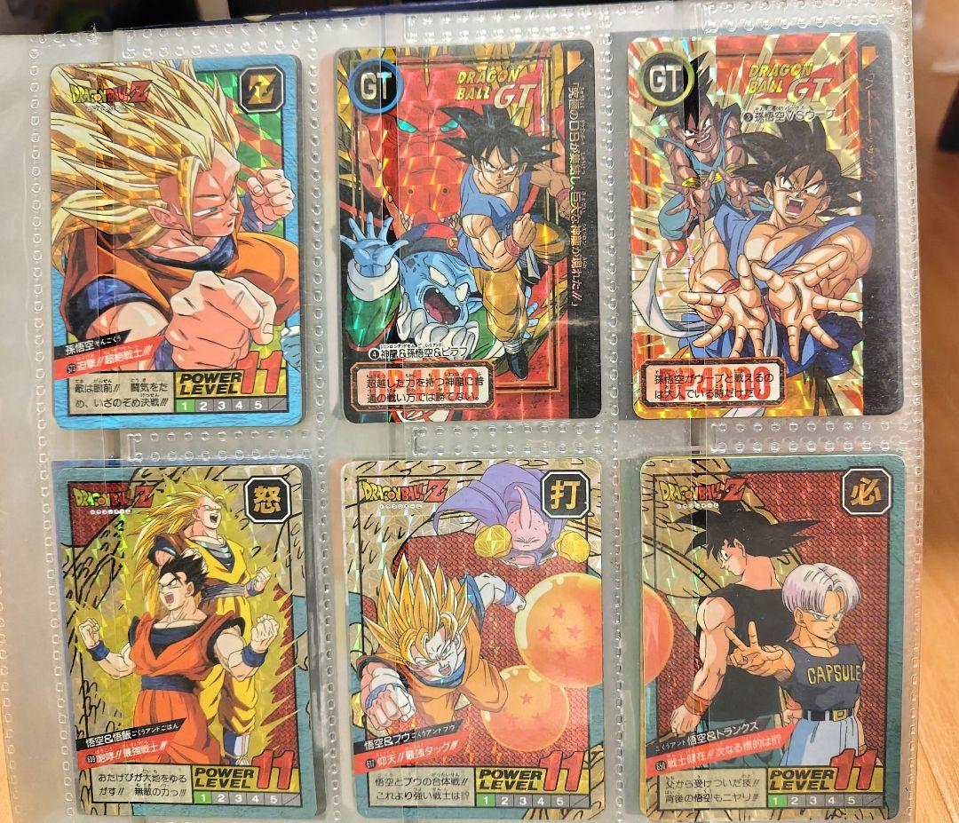 まとめ売りドラゴンボールカードダス　ジャンボカード　キラ　アドベンチャーカード