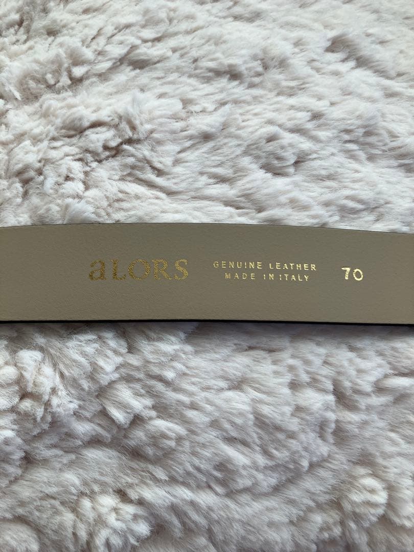 aLORS paris ベルト 70 ブラック