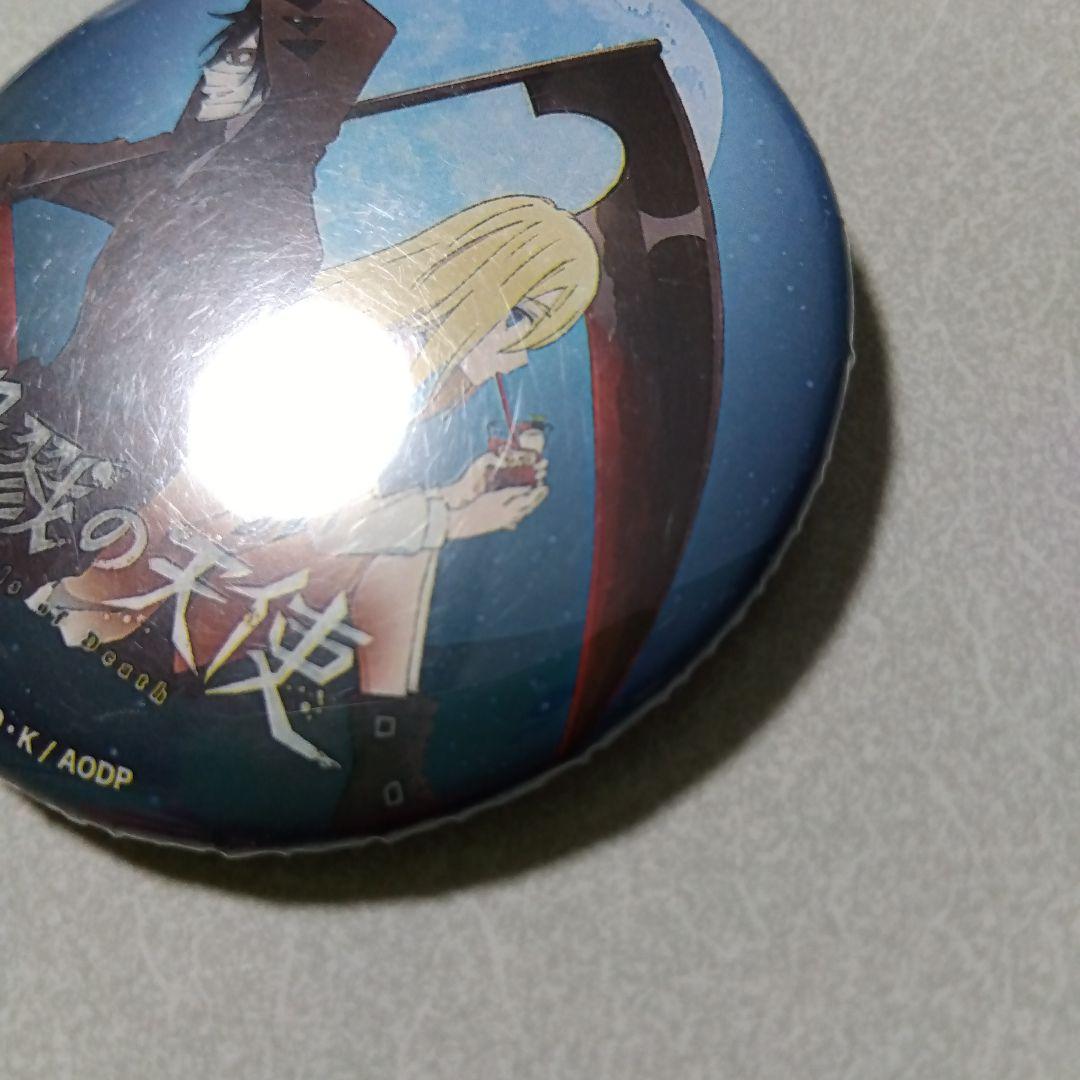 【殺戮の天使】ザック＆レイチェル きゃらドリ コラボカフェ本舗 缶バッジ