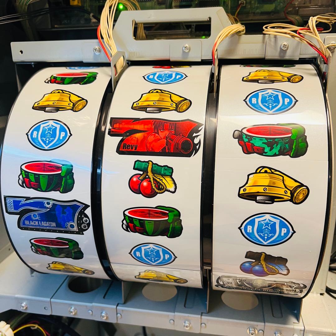 初代ブラックラグーン スロット実機 メダル不要機搭載