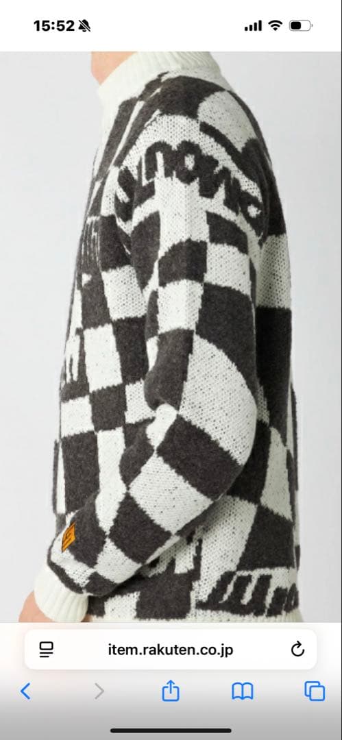 【新品・未使用】ラウドマウス　セーター　5千円引き　定価14,300円