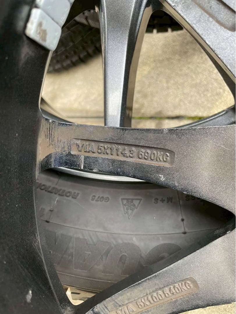 YOKOHAMA ice GUARD 17インチホイールセット