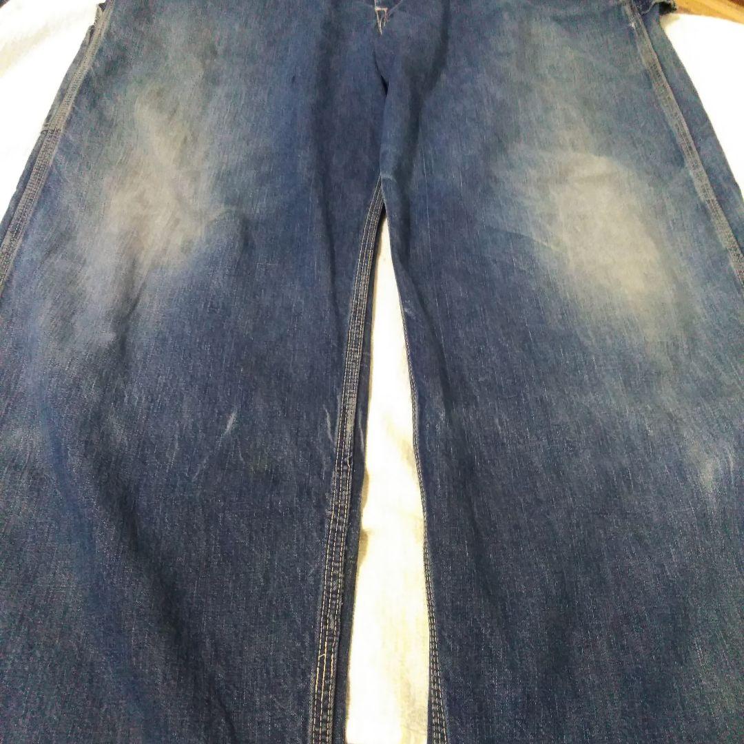 \"カーハート×ヘッドライト×フィンク\" トリプルネーム オーバーオール