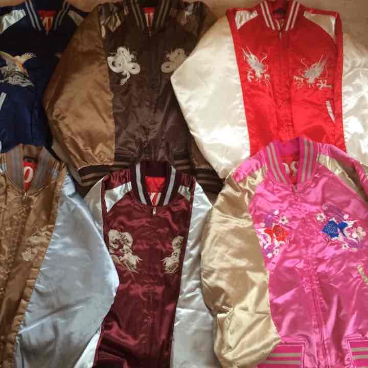 関ジャニ∞ メンバー名前刺繍入りスカジャン