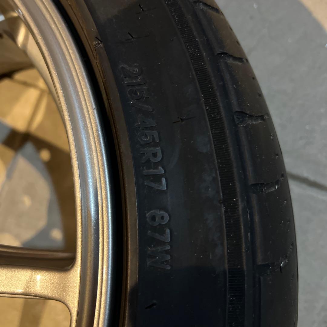 Enkei Racing 17インチタイヤホイールセット ④