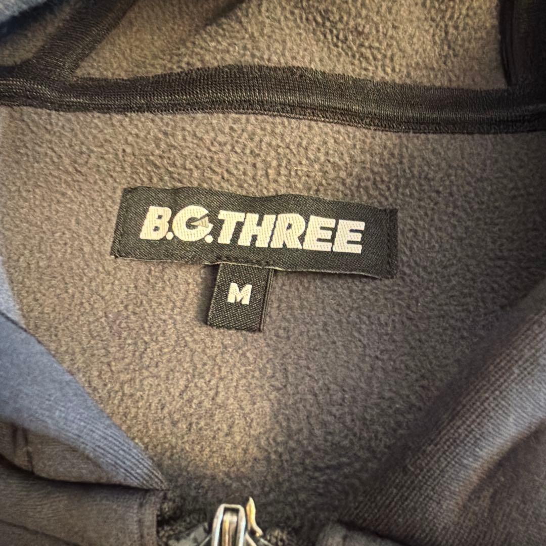 B.G.THREE ブラック　M