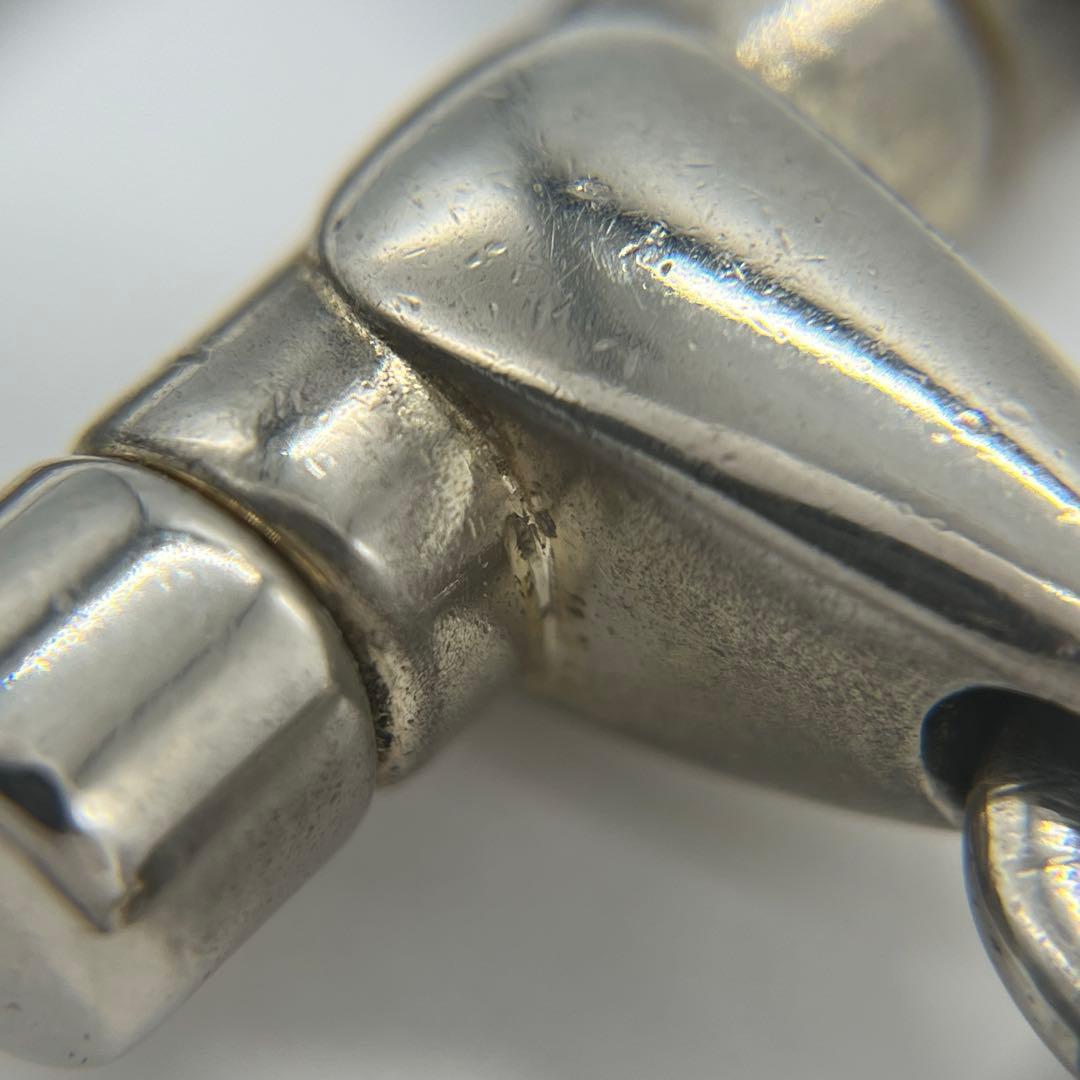 グッチ GUCCI ホースビット キーリング キーホルダー メタル オールド