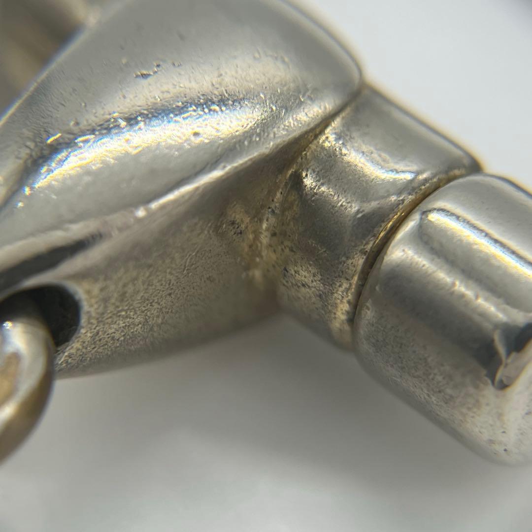 グッチ GUCCI ホースビット キーリング キーホルダー メタル オールド