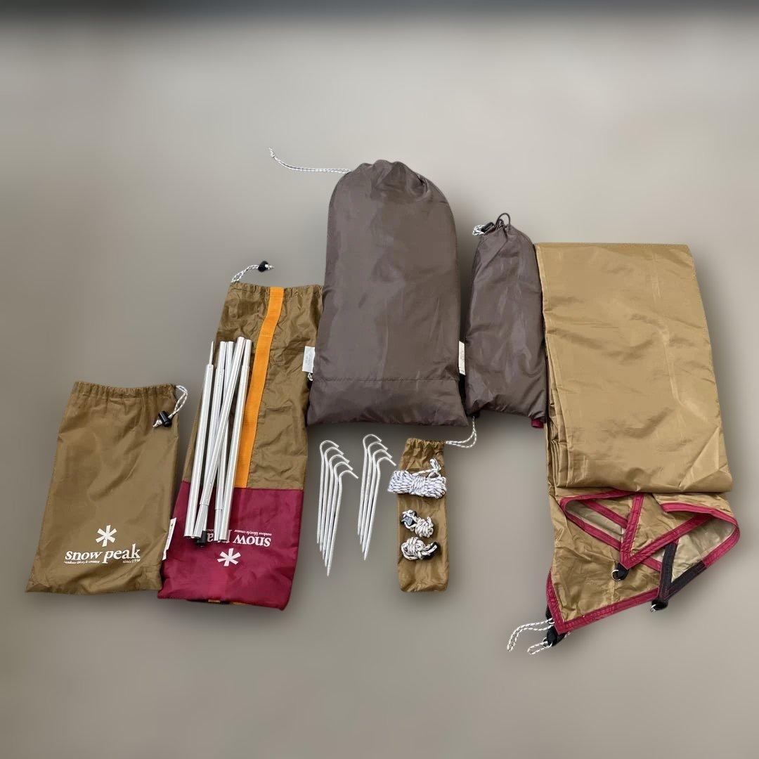  peak ライトタープペンタシールド　イーズ３点セット