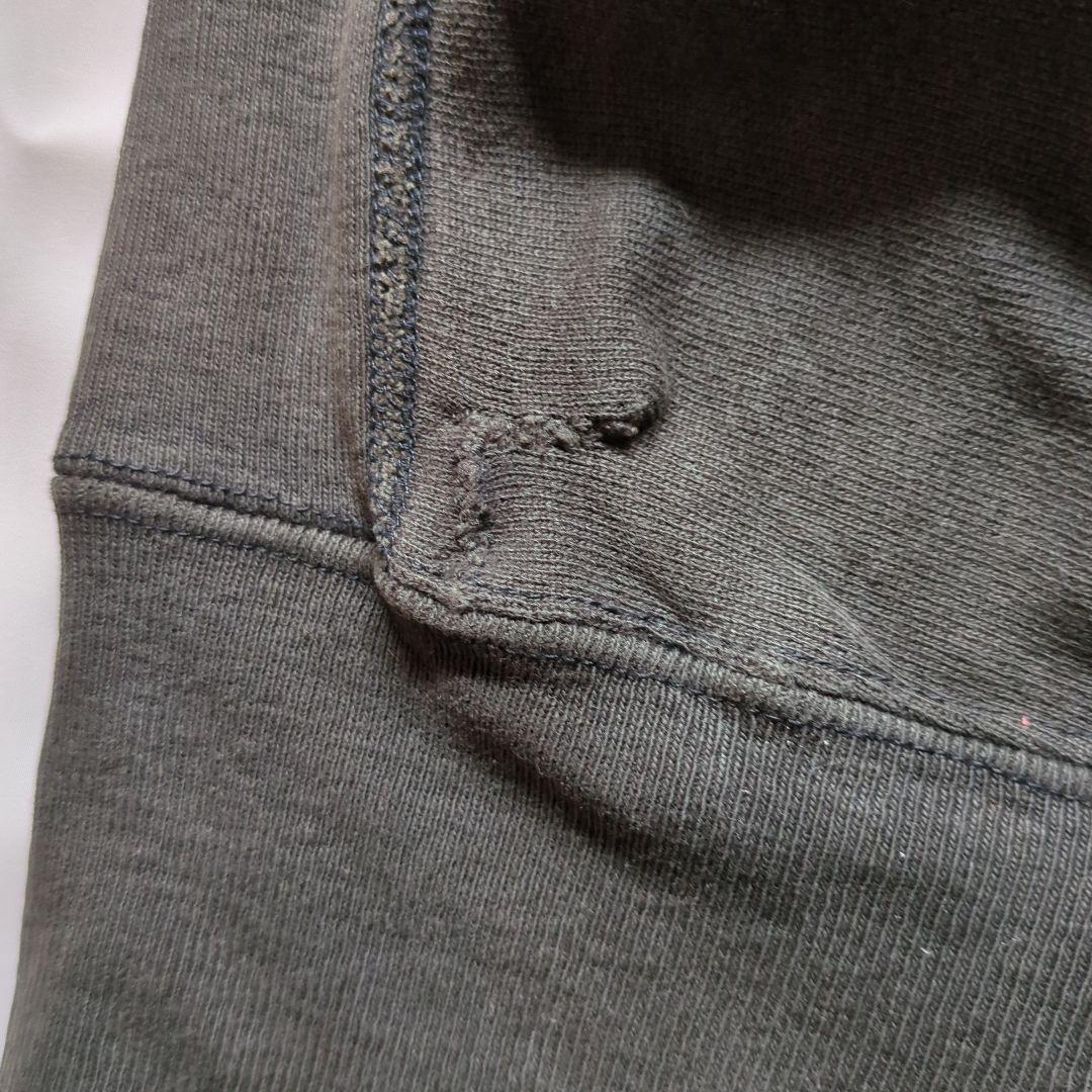 【黒 usa製】チャンピオン スウェット XL フェード ブラック ビンテージ