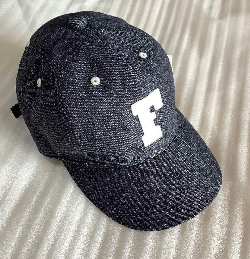 [新品 未使用品]FULLCOUNT フルカウント デニムキャップ Fロゴ