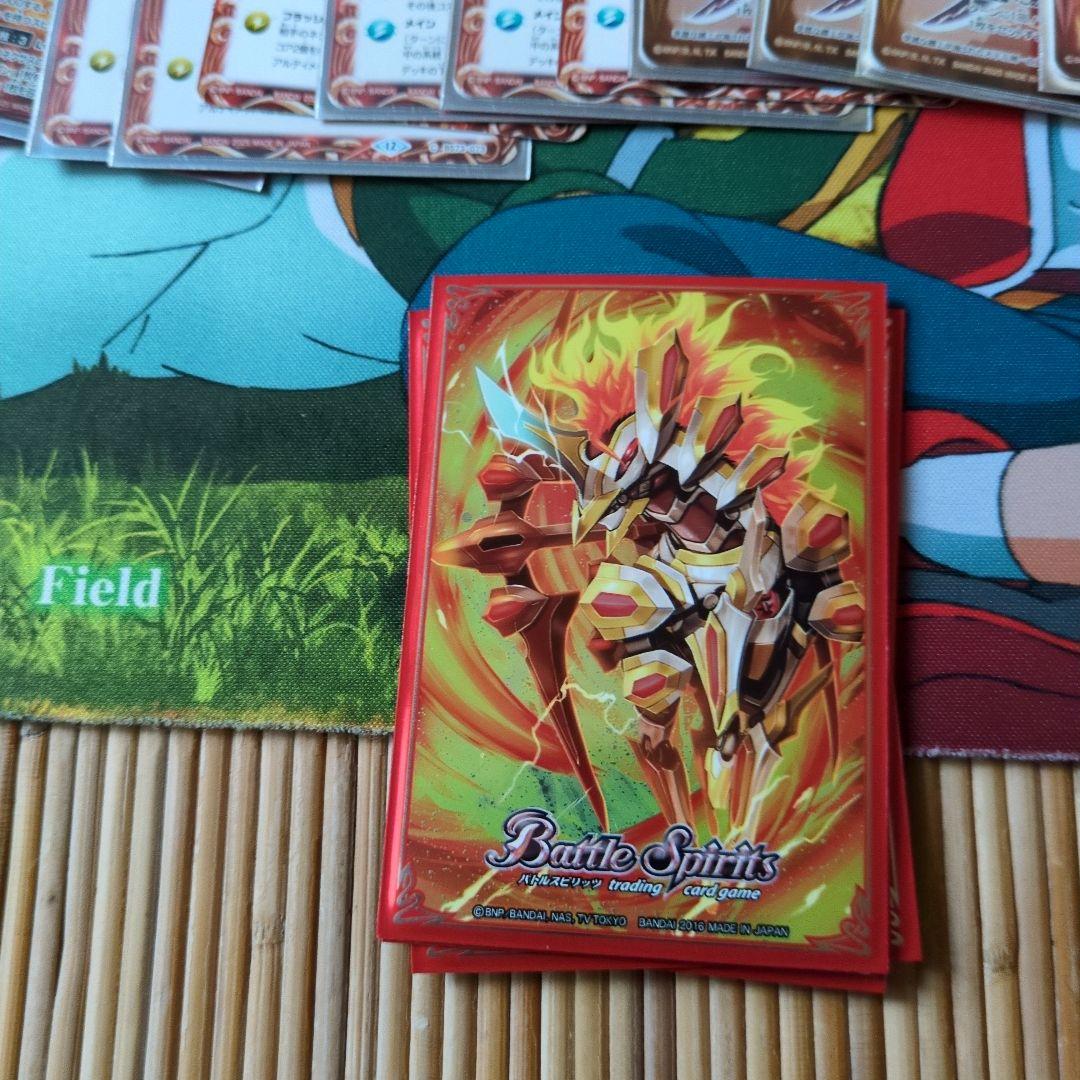 バトルスピリッツ 烈火デッキ　　エグゼシードスリーブ付き