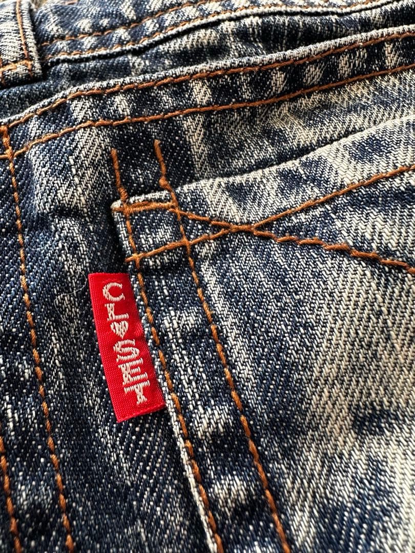 CLOSET STRAUSS & CO. デニムフリルスリングCL501