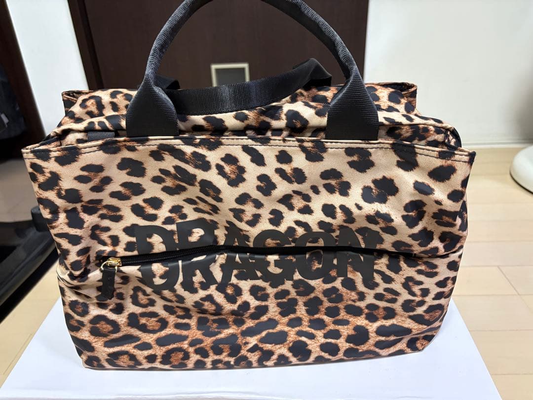 【超美品】DANCE WITH DRAGON ラウンドバッグ　保冷バッグ