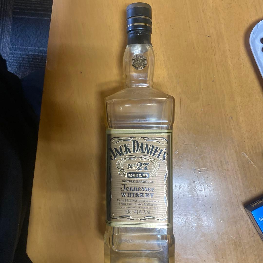 Jack Daniel's No.27 Gold 700ml 空き瓶 箱付き