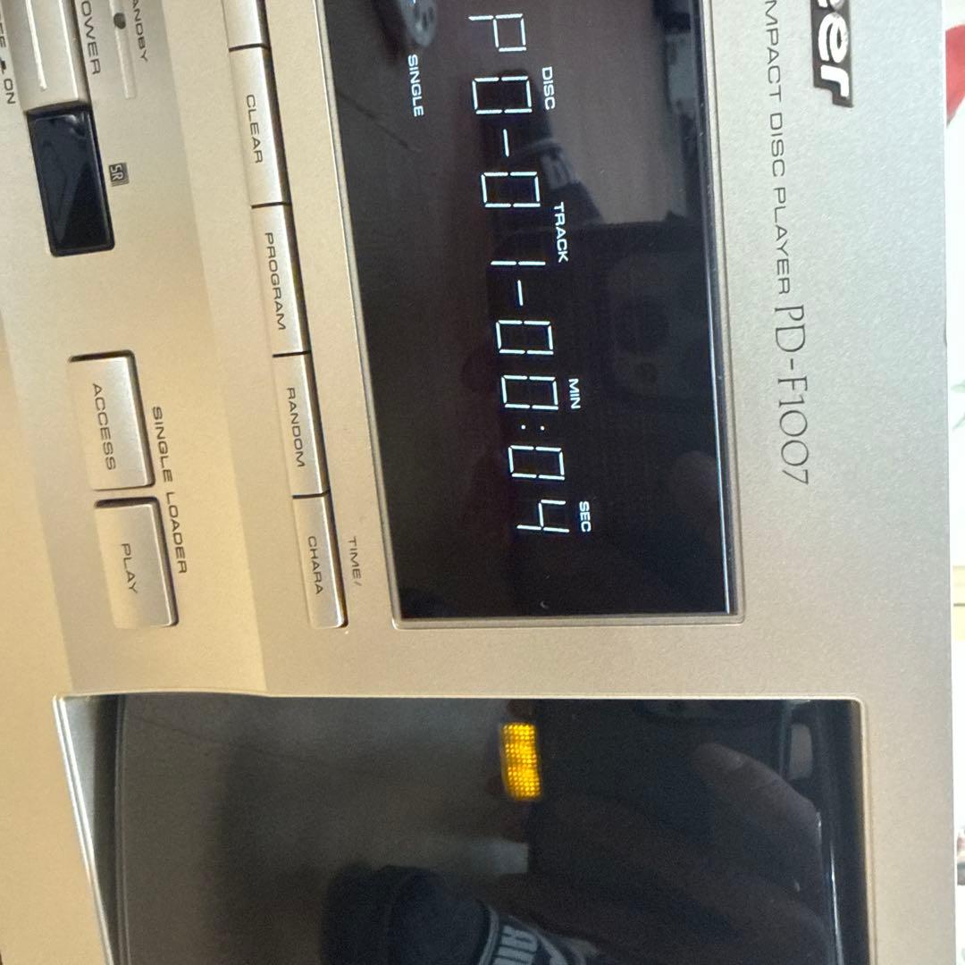 Pioneer ファイルタイプ CDプレーヤーPD-F1007