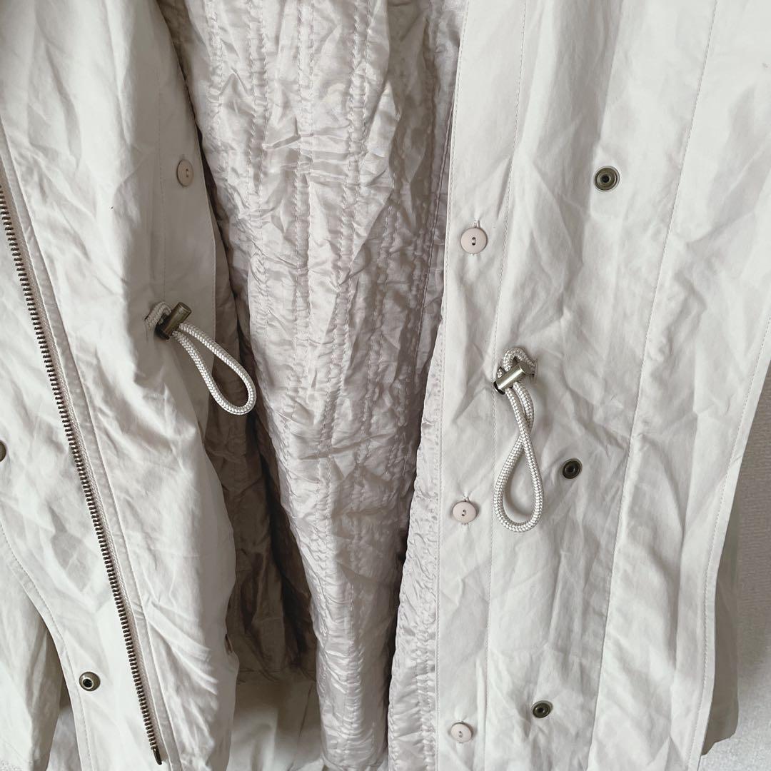 【23区/EMMETEX】ライトタッサーフーデッドコート40ライナー付