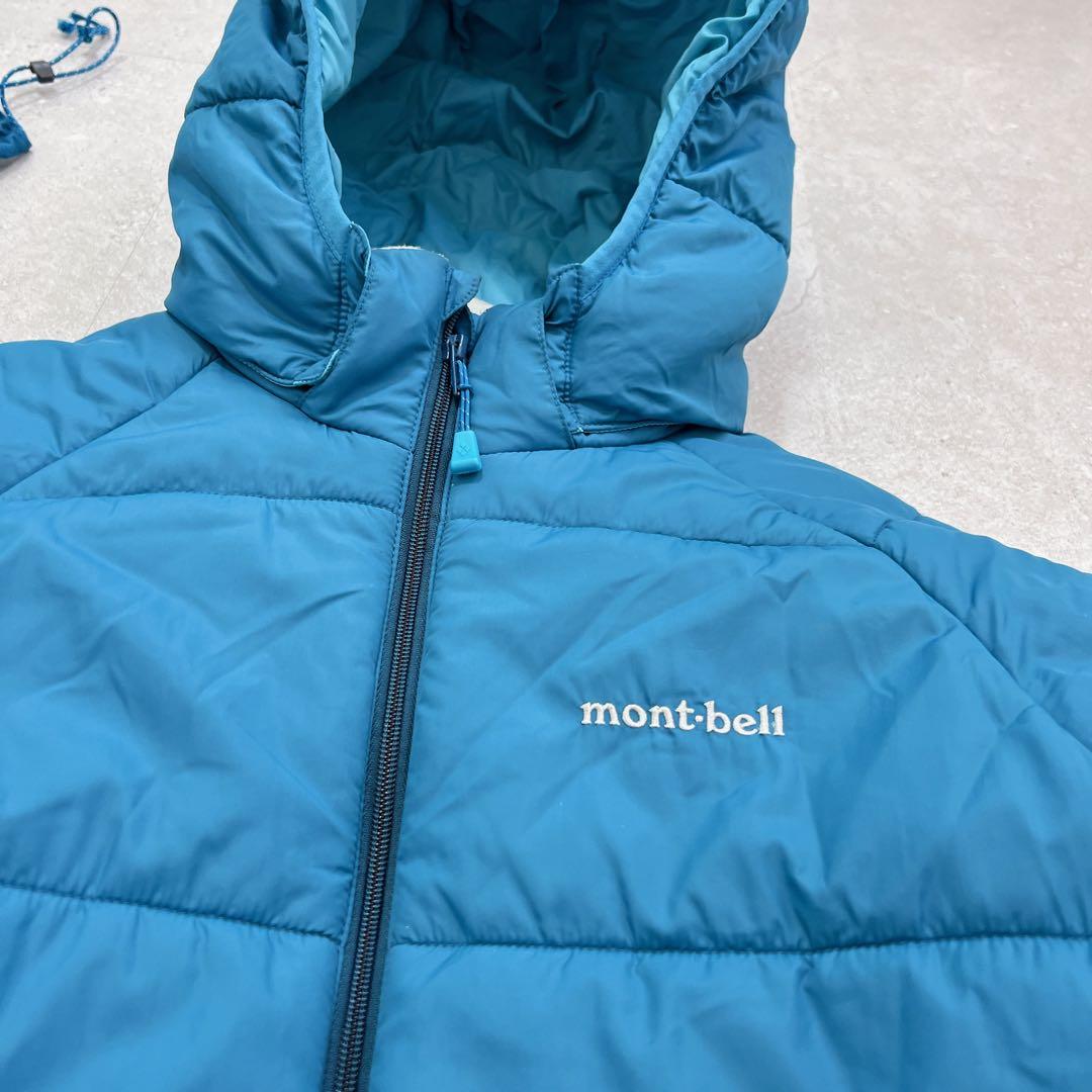 ジャケット・アウター mont-bell down jacket parka blue bicolor