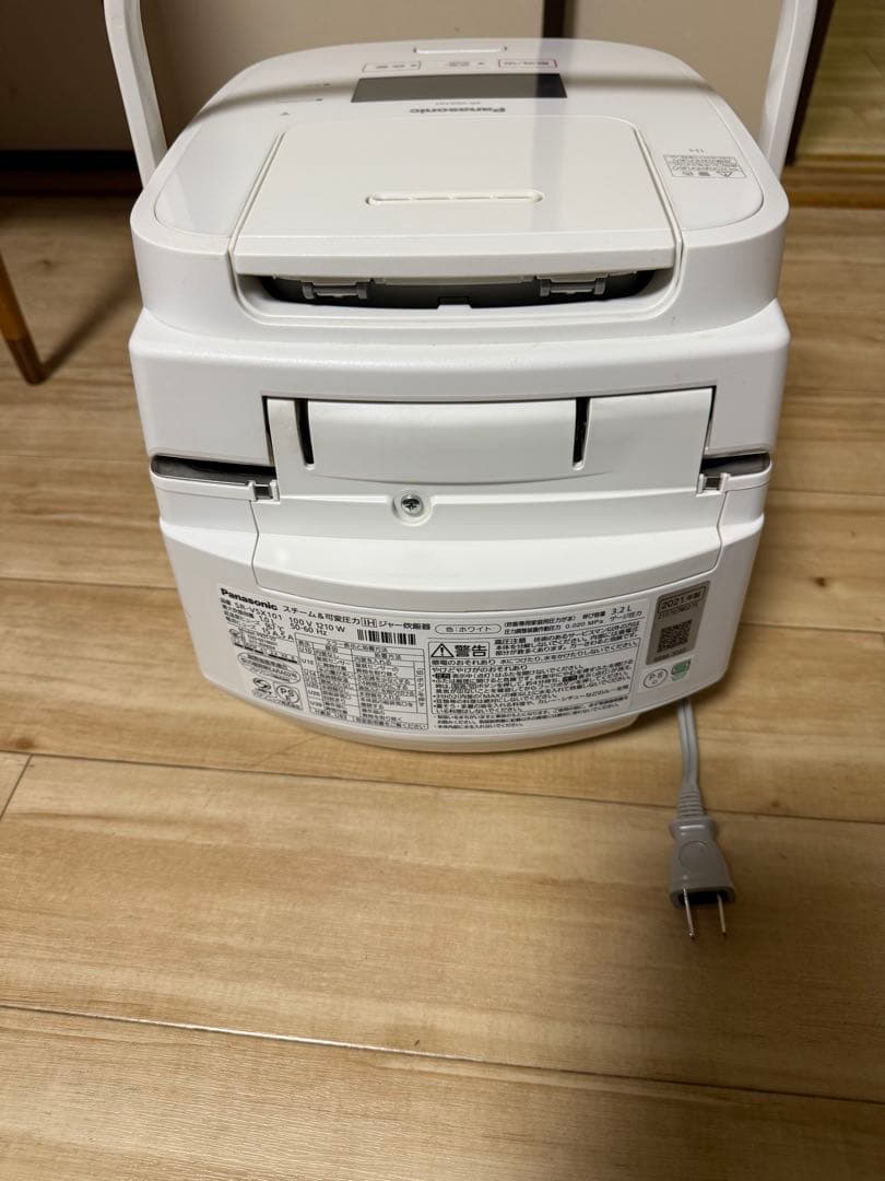 Panasonic 炊飯器 SR-VSX101 2021年製　動作確認済み