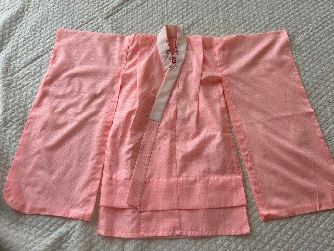 七五三セット　3歳　女の子　絞り　着物　被布