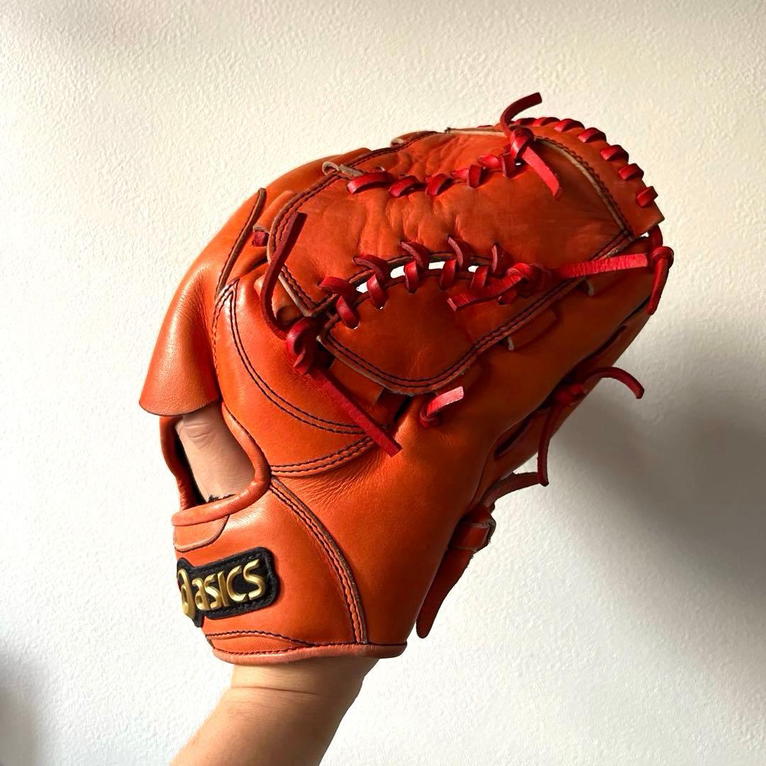 アシックス ゴールドステージ オーダー 即戦力 軟式 投手用グローブ