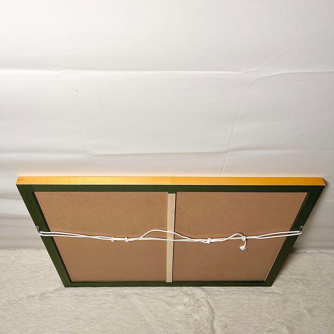 【希少 真作】藤田不美夫 木版画 灯台と海 落款入り 額装済 93/150