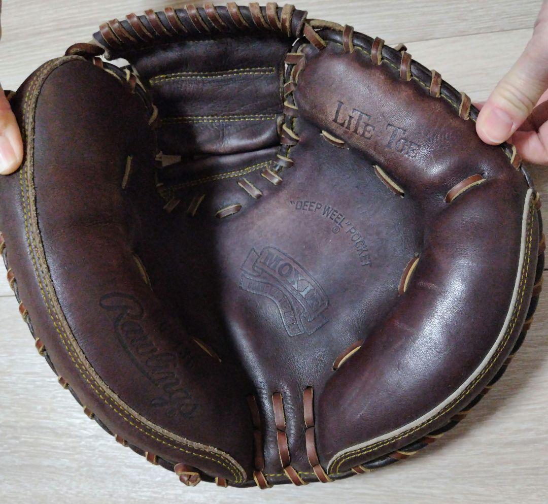 ま*と様 Rawlings一般硬式キャッチャーミット RG-43C +軟式ボール