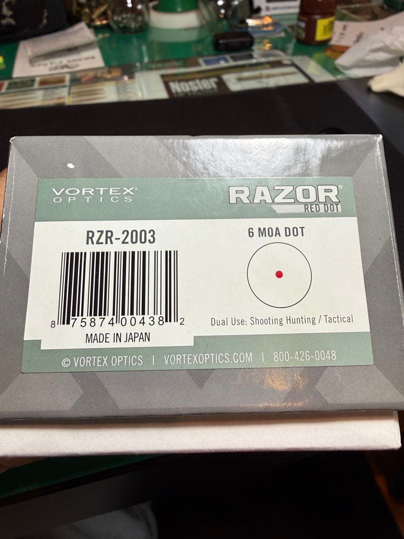 Vortex Razor レッドドットサイト ピカティニーレール 実物 狩猟