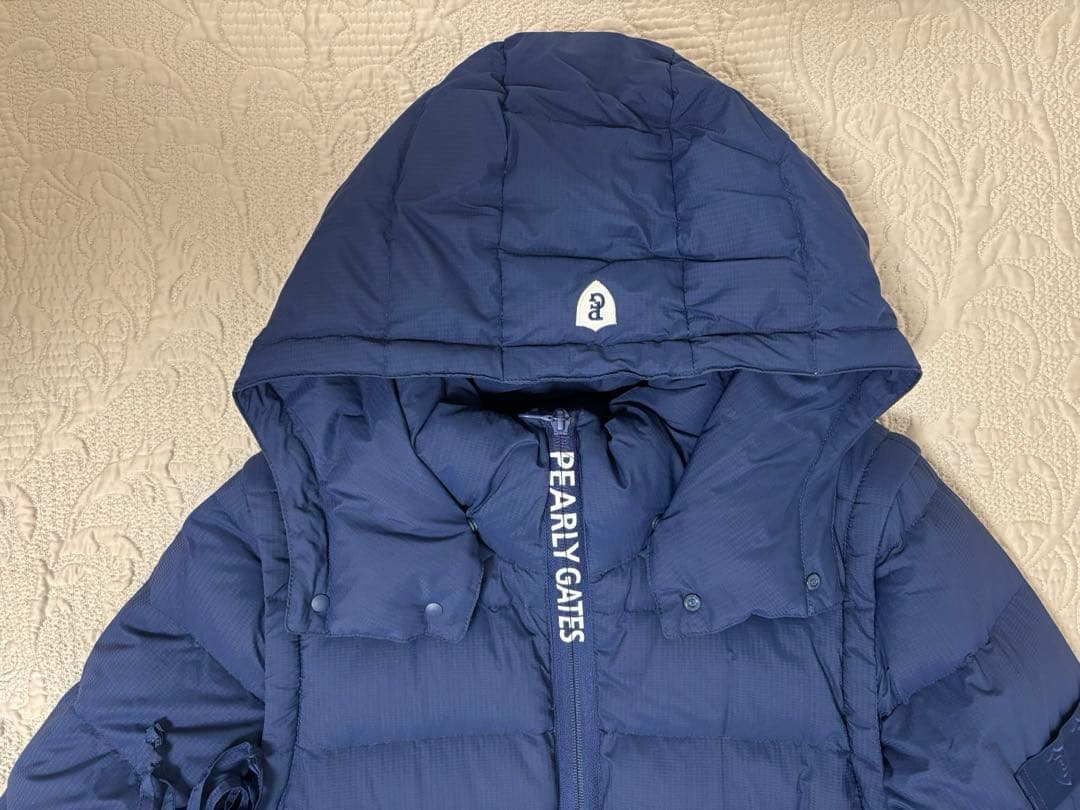 【定価5万円】新品 パーリーゲイツ　2WAYブルゾン　ネイビー／サイズ5