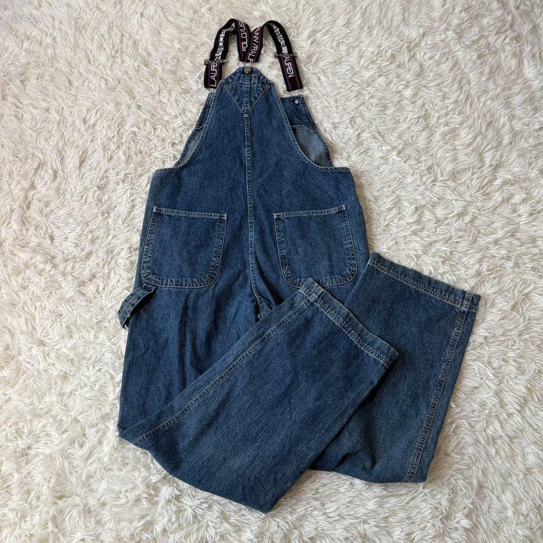 美品 90's Polo Jeans ポロジーンズ オーバーオール　メキシコ製