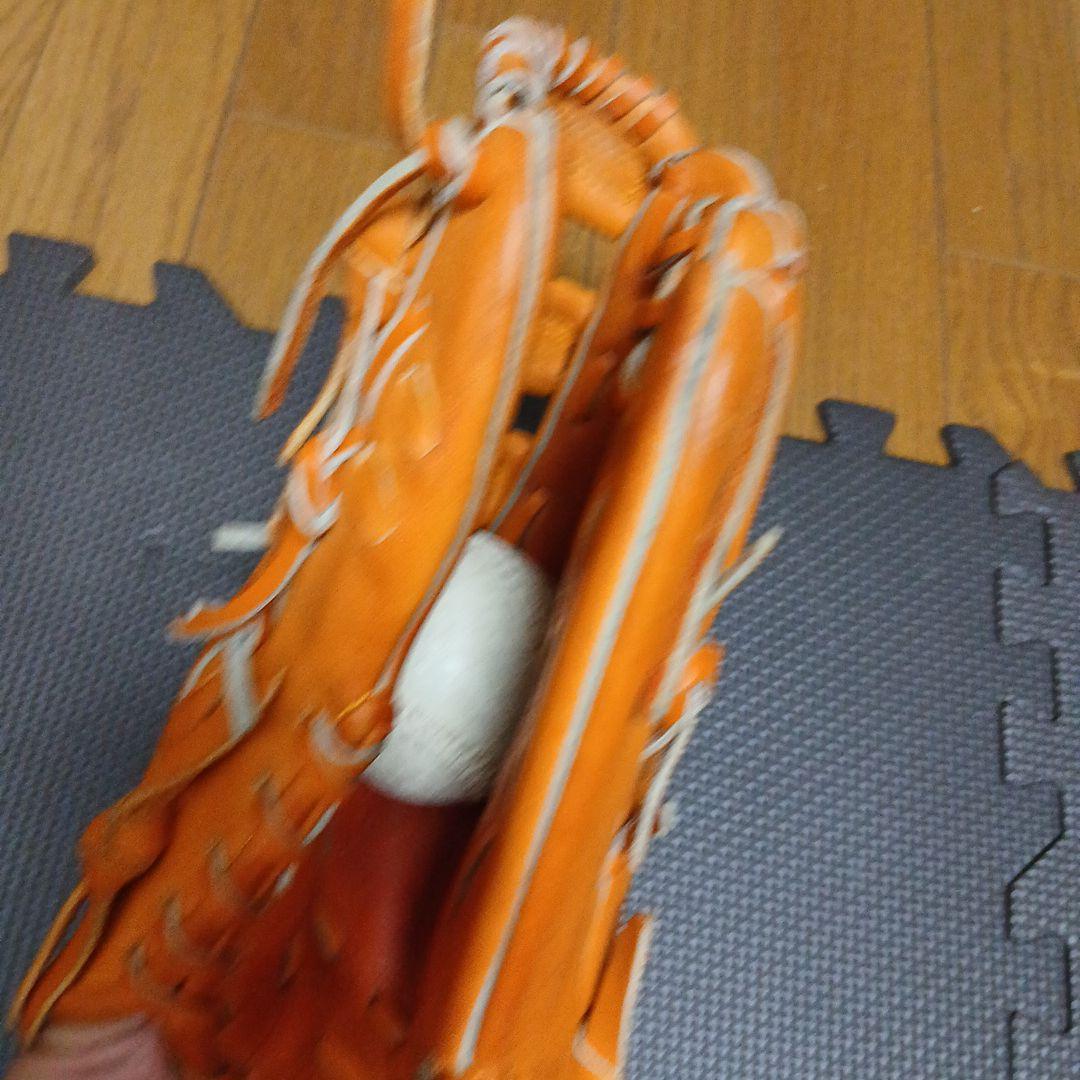 Under Armour WTP3360 軟式グローブ オレンジ外野手