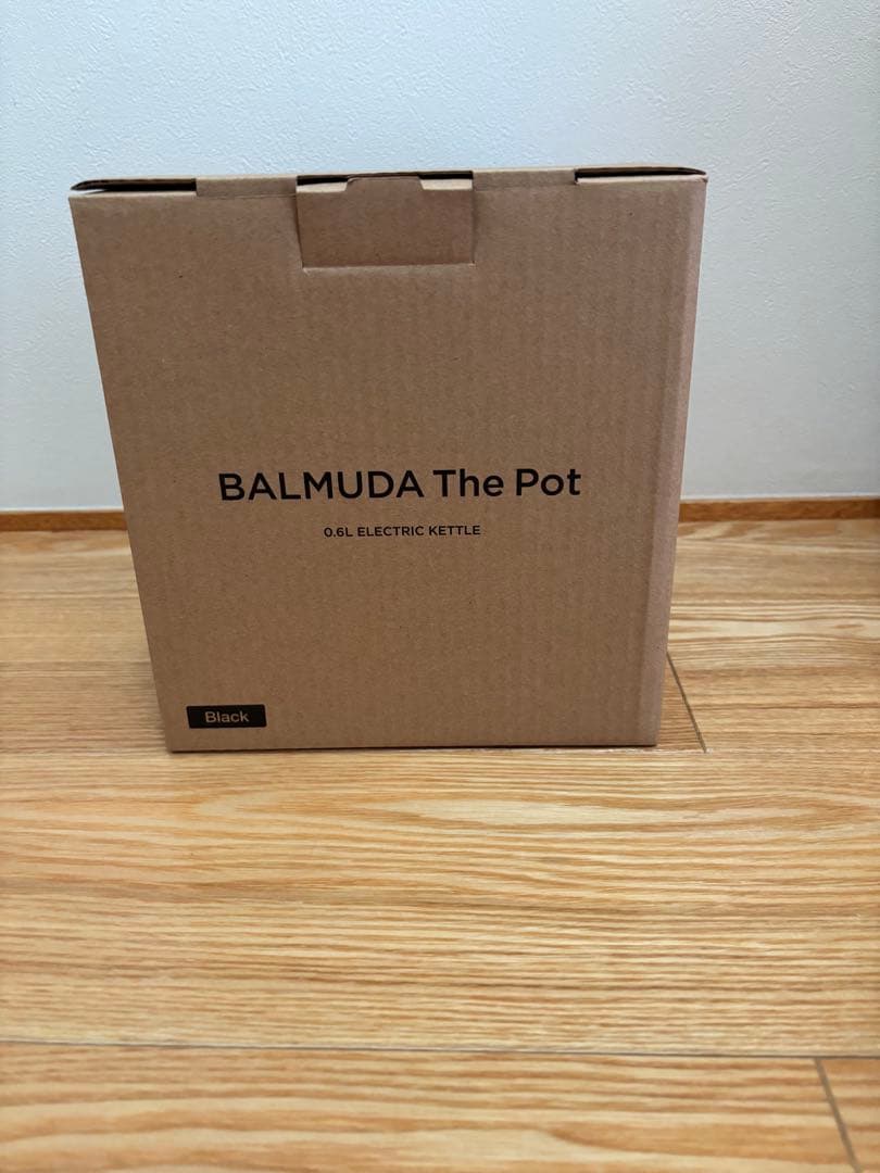 BALMUDA The Pot 電気ケトル 0.6L ブラック