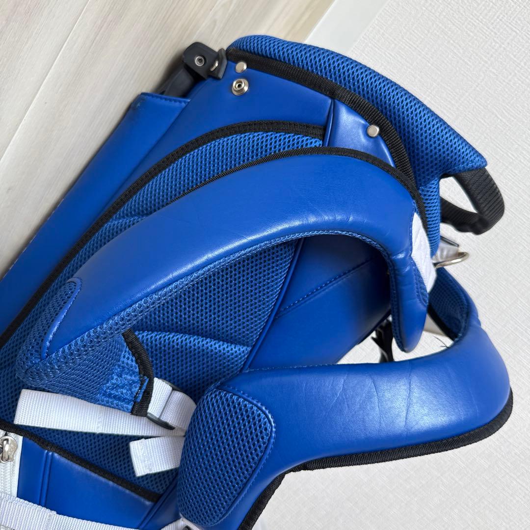 パーリーゲイツ　キャディ バッグ　ショルダー式　スタンド式　軽量　ブルー