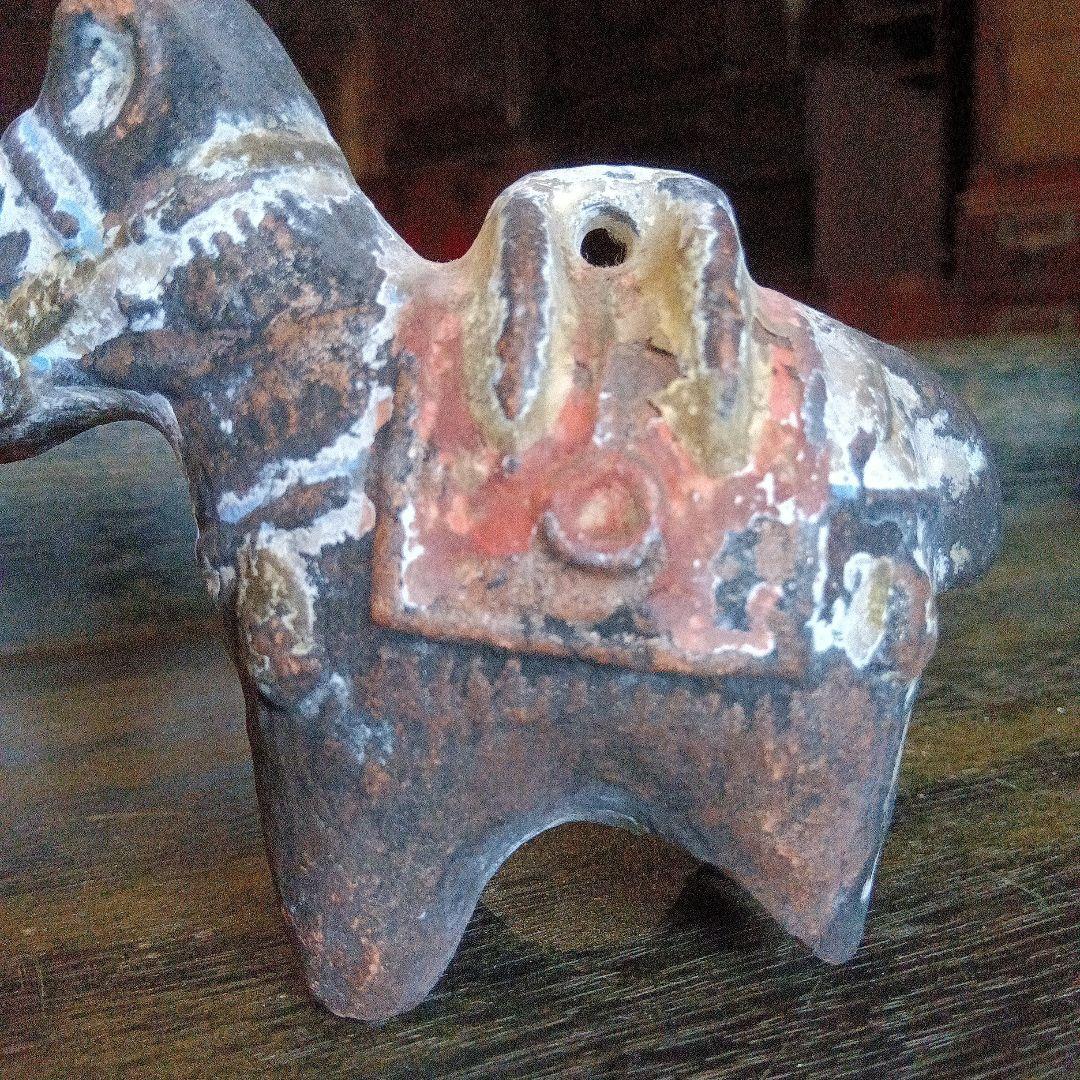 畝傍焼　馬の土鈴　レトロ ヴィンテージ