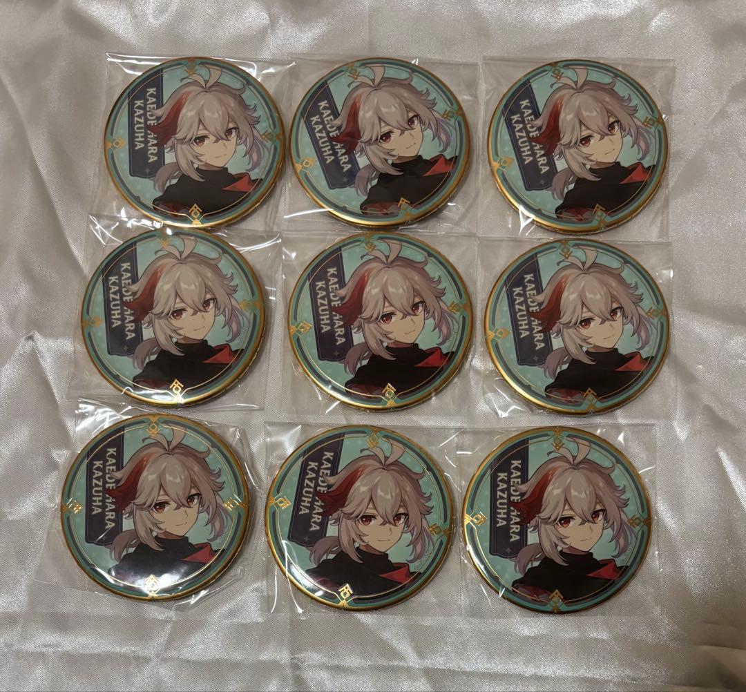 原神 万葉 スイパラ 等身缶バッジ 描き下ろし