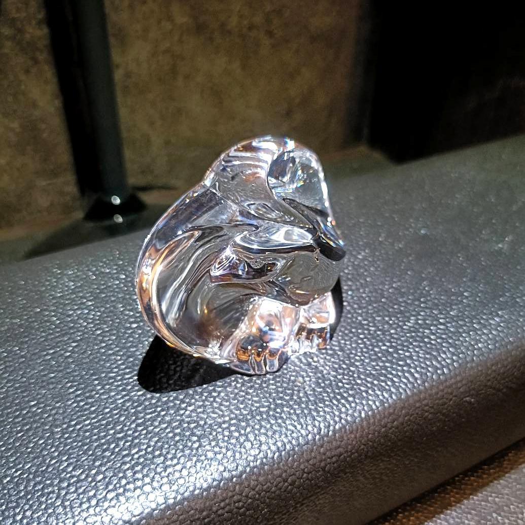 スチューベングラス【Steuben Galss】幸運の三羽セット