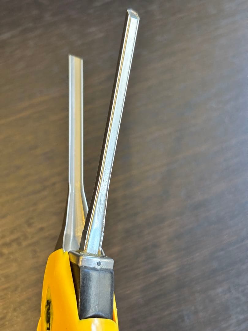 超美品　LENZ 【D-3】レンツデジタルアイロン　5角3ミリ理容アイロン