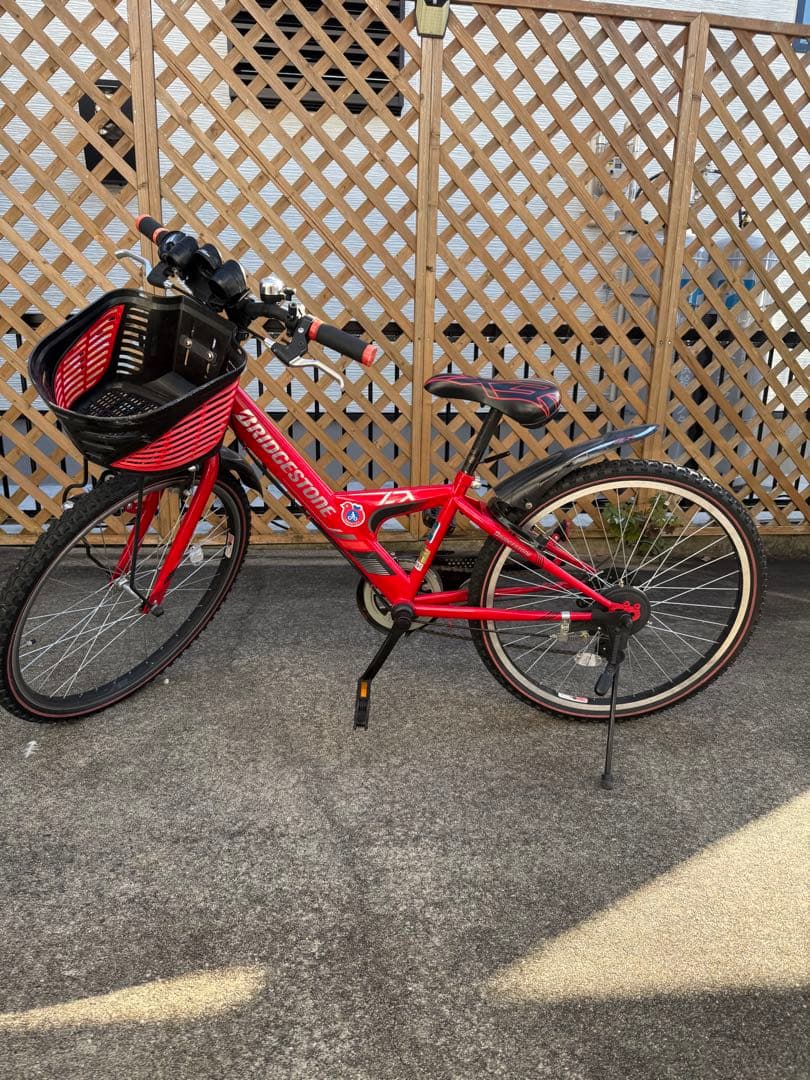 値引き‼️ブリヂストン 24インチジュニアサイクル メルカリ頼める便にて送料込み