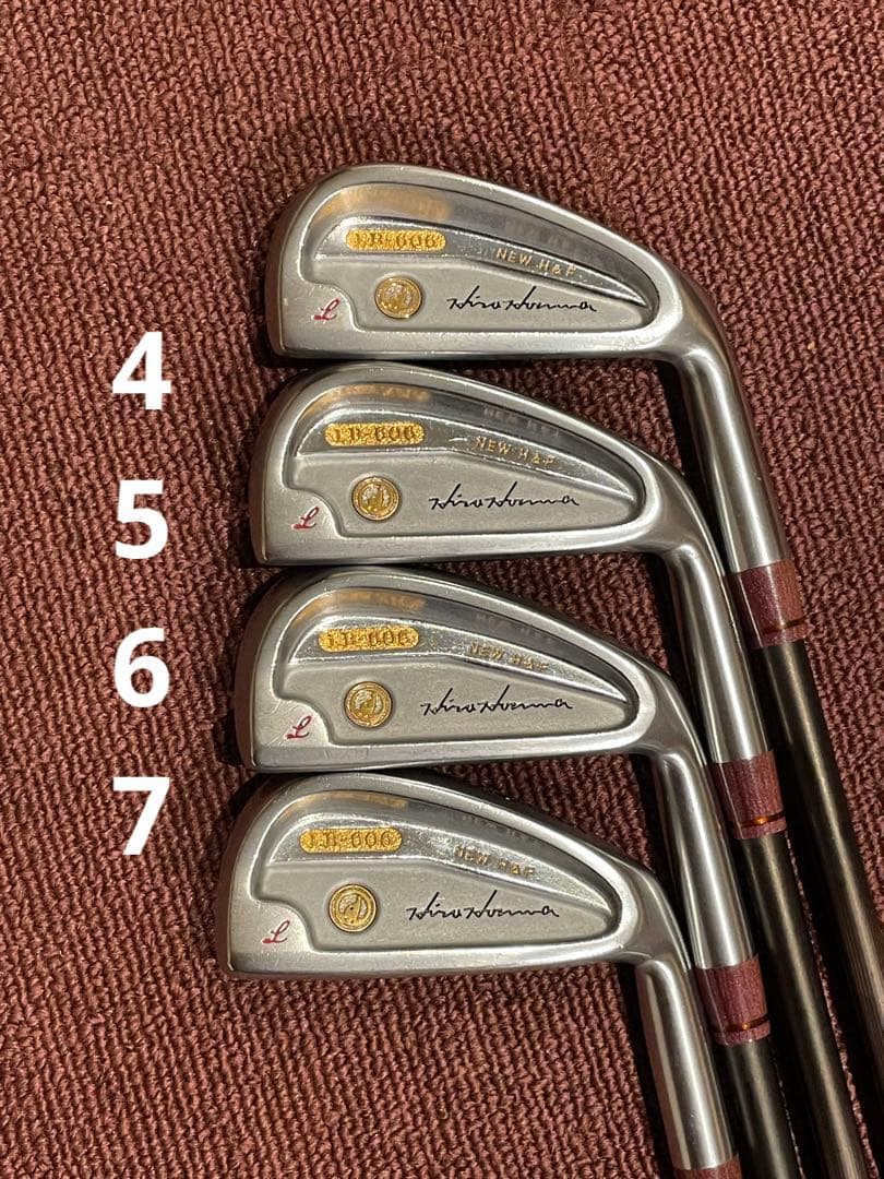 【美品】HONMA LB-606 レディース アイアン9本セット