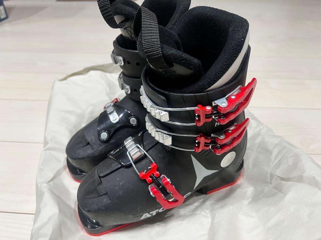 ATOMIC 子ども用スキーブーツ 22.0/22.5 cm ブラック/レッド